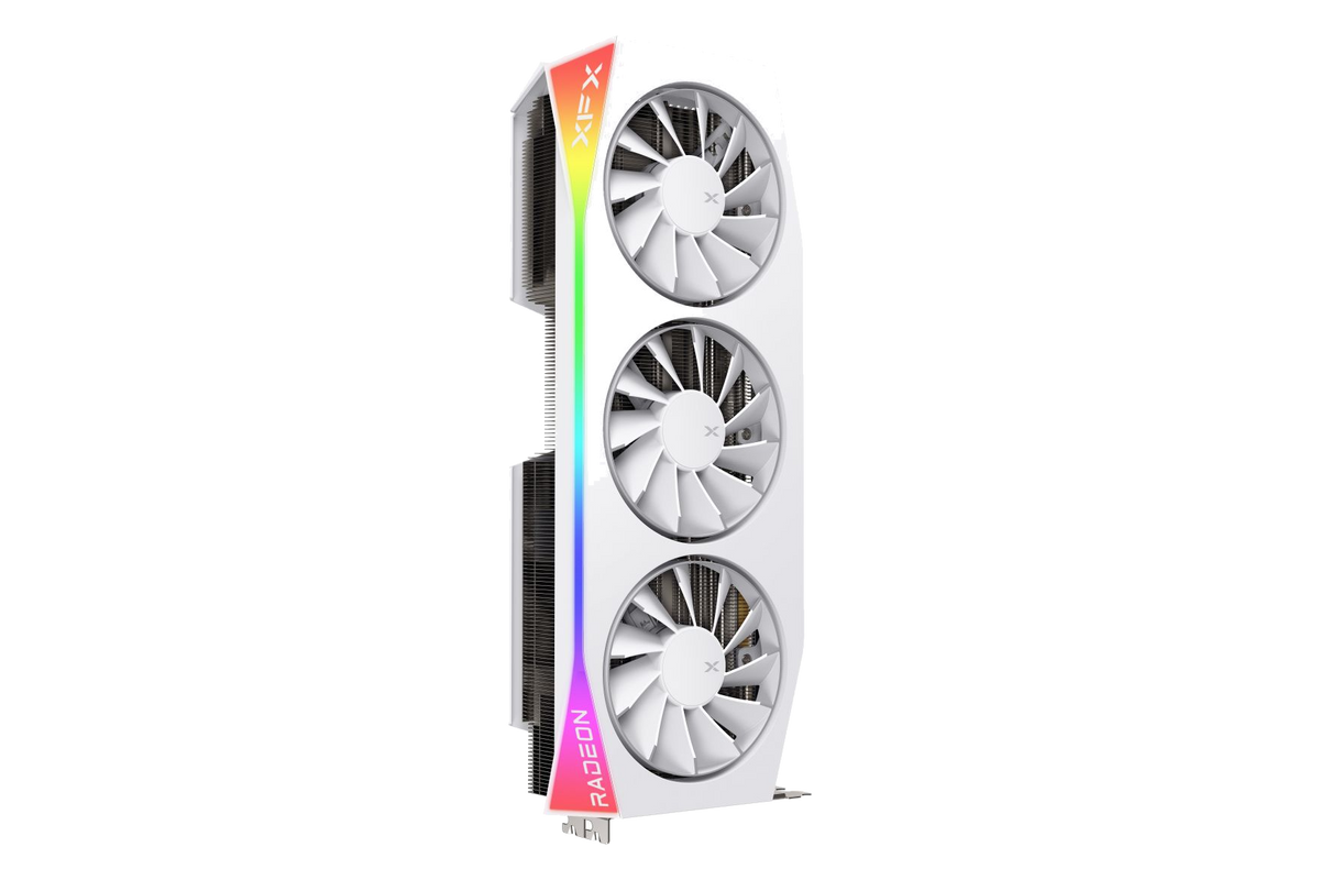 XFX MERCURY RX 9070 XT OC 16GB WHITE MAGNETIC AIR EDITION — 1